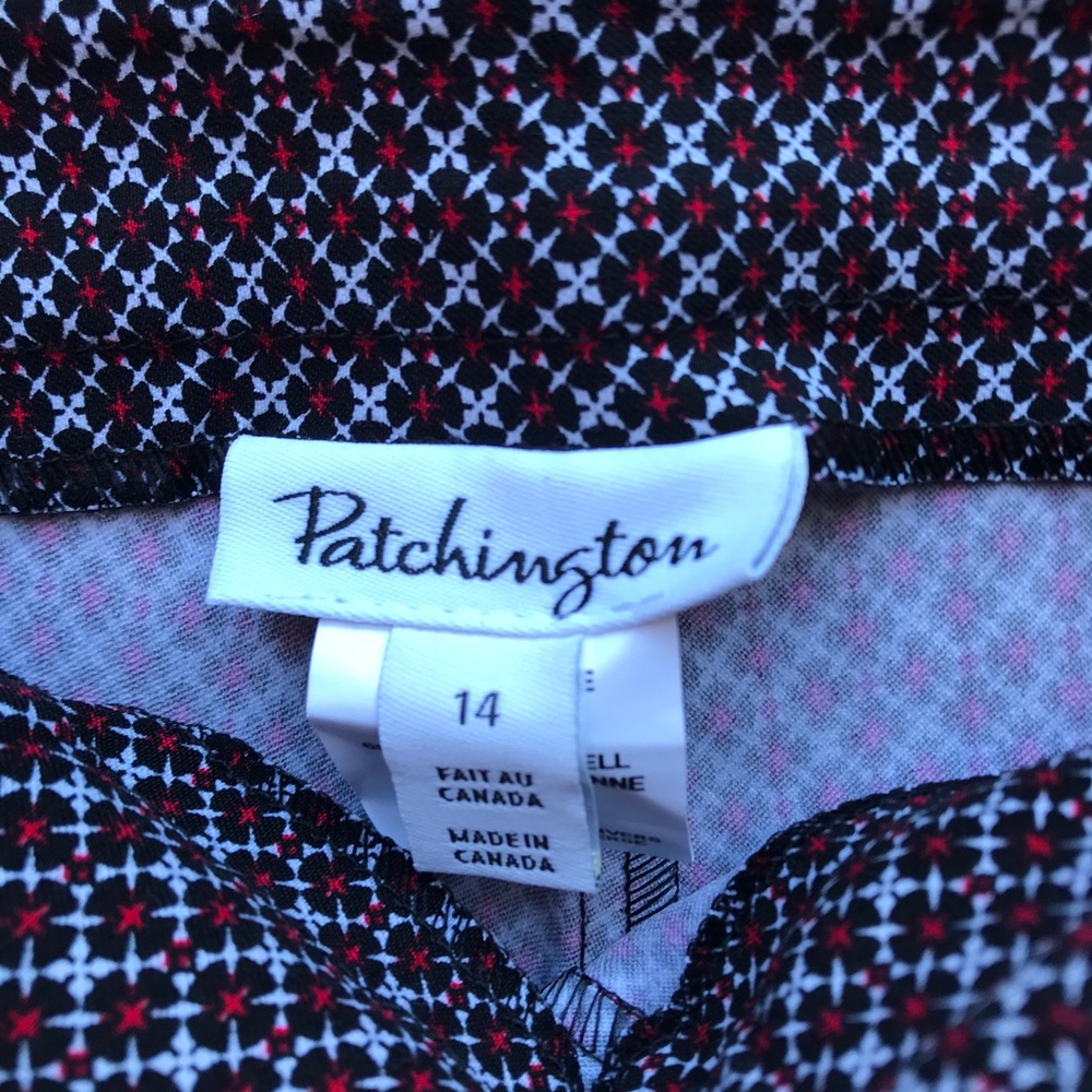 Patchington Patterned Crop Pants - image 4